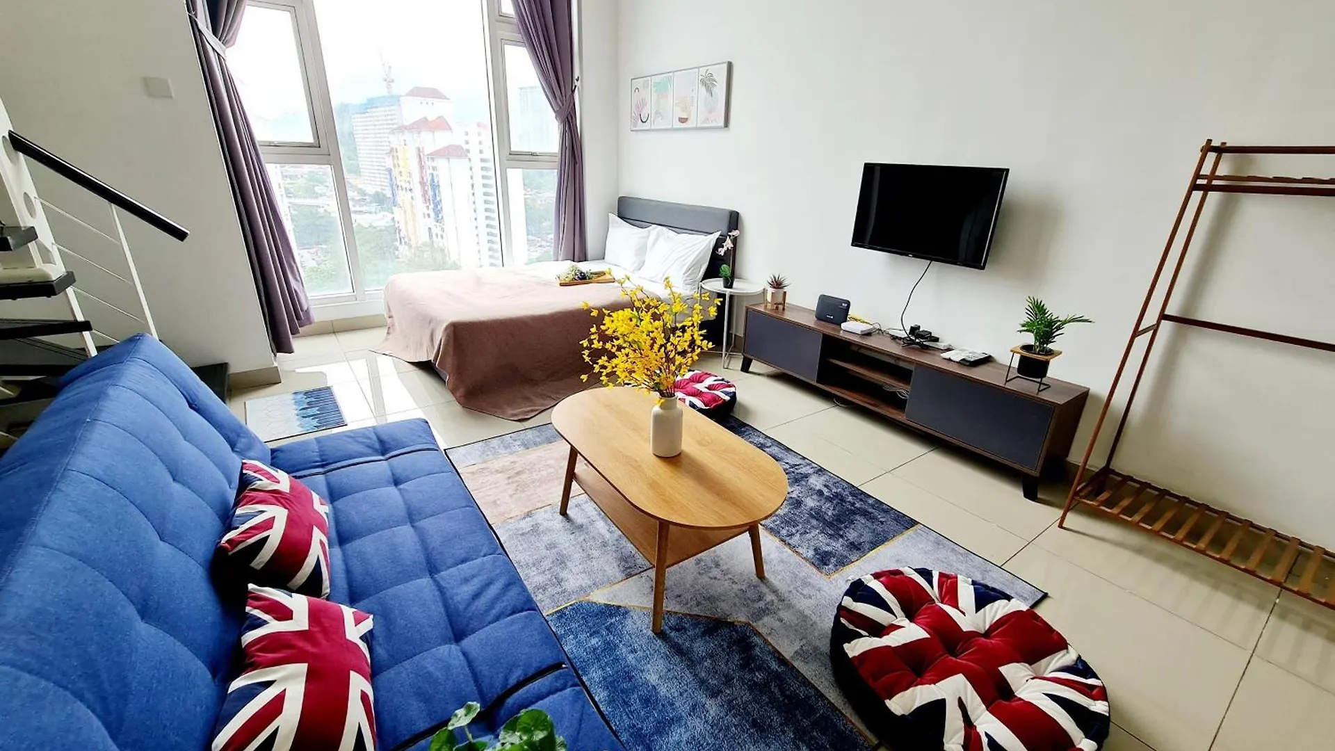 Broad 7 Guests Scott Garden Duplex 1 Room Old Klang Road, Taman Desa, Kuchai Lama, Bangsar South, Pearl Point, Mid Valley, Kuala Lumpur Lägenhet